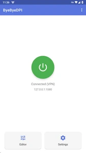 ByeByeDPI скриншот